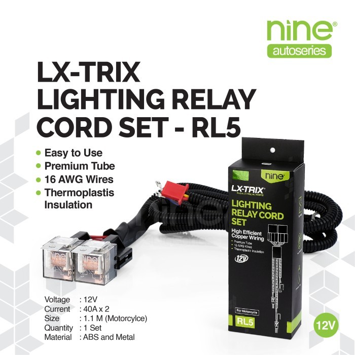 Jual Nine RL5!! LUXIMOS LX-TRIX ( Sambungan MOTOR LAMPU Tembak 2 sisi 1 ...