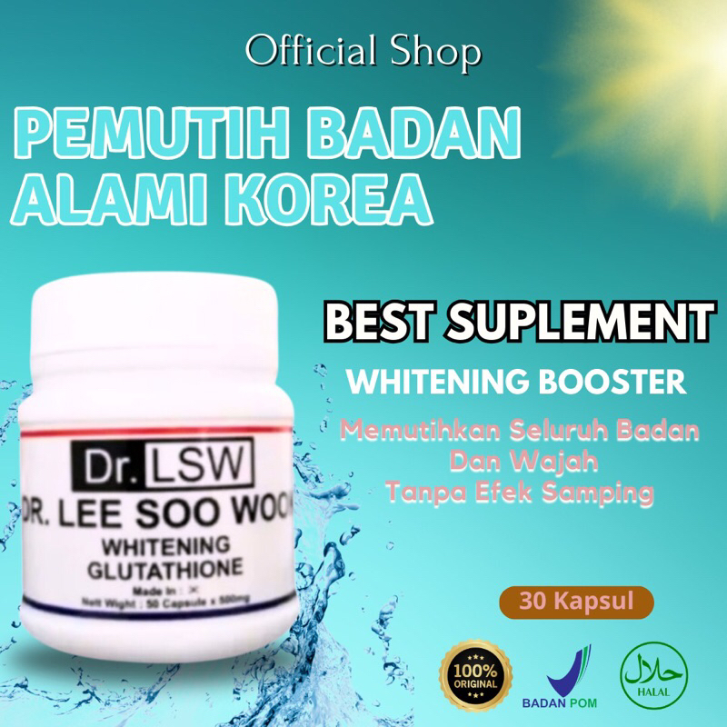 Jual Pemutih Kulit Badan dan Wajah Dr. LSW | Dr. Lee Soo Wook ampuh