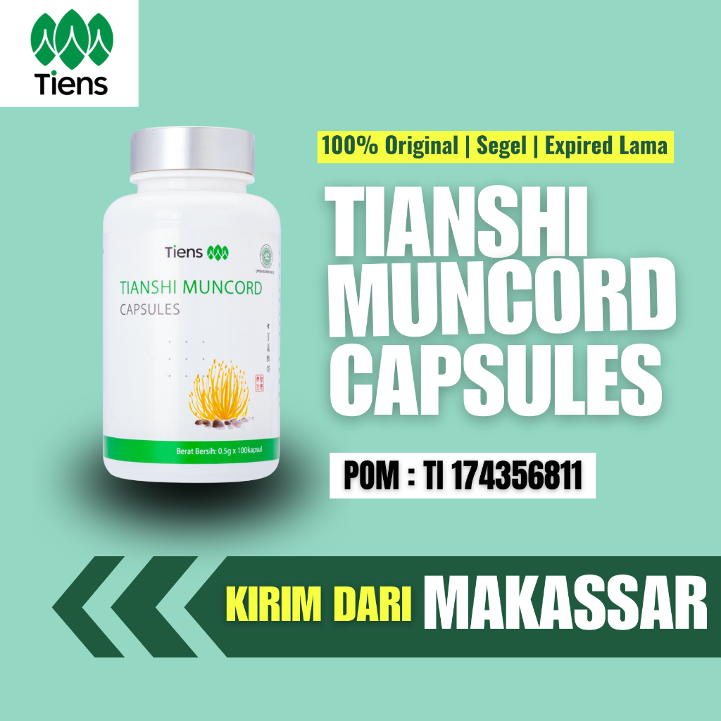 Jual Suplemen Penambah Stamina Tiens Muncord Cordyceps Multivitamin ...
