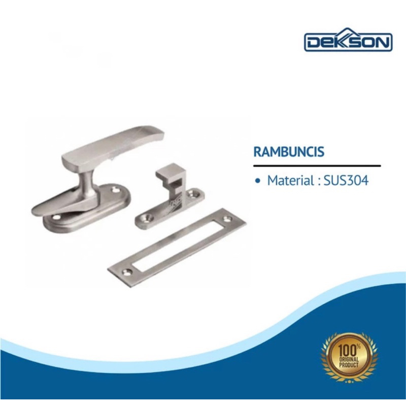Jual Rambuncis Dekkson / Dekson Grendel Jendela Casement Window Holder CWH DKS ZC 103 SN
