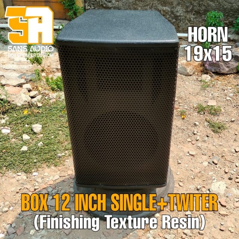 Jual Box speaker 12 inch single plus twiter finishing | Shopee Indonesia