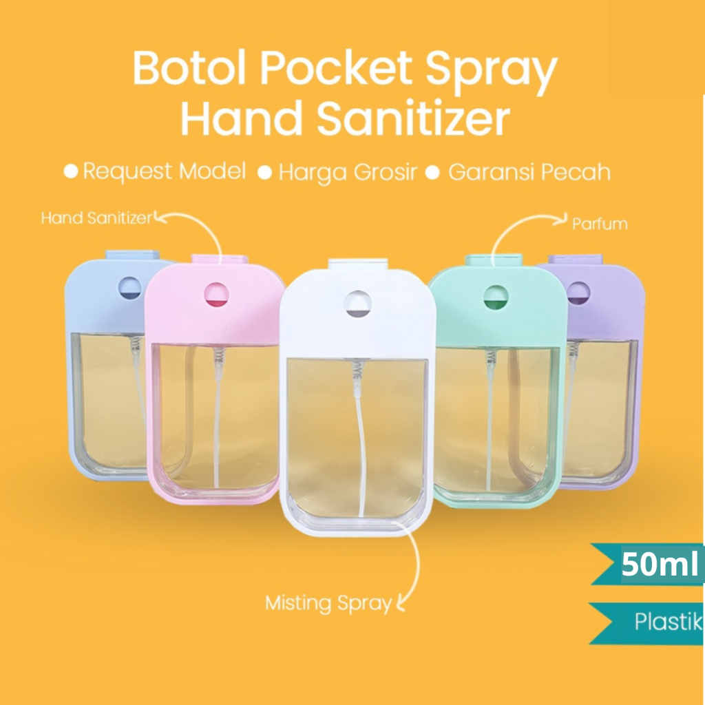 Jual 【GOGOMART】CARD Botol Spray 50ml Pocket Card Isi Ulang - Parfum ...