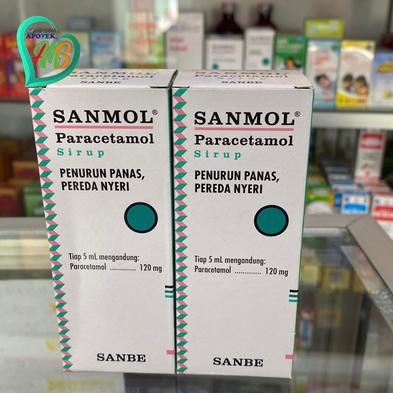 Jual Sanmol Paracetamol Syrup 60 Ml Shopee Indonesia