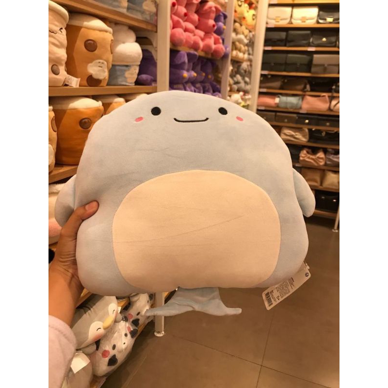 Jual Miniso Lovely Whale Plush Toy 40cm Shopee Indonesia