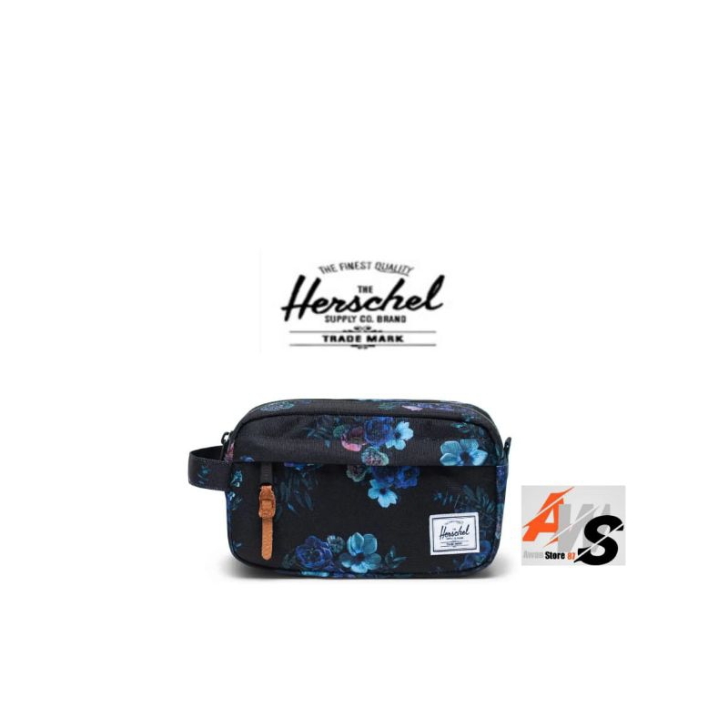 Jual HERSCHEL CHAPTER SMALL TRAVEL KITEVENING FLORAL(3L)ACCUS