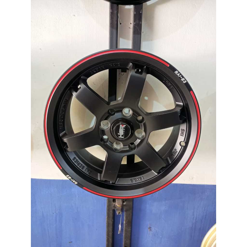 Jual jual velg model rai s3 r15 h8 hitam dop masuk ke agya calya,ignis ...