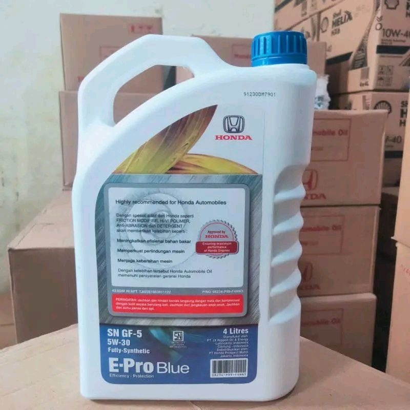 Jual OLI MESIN HONDA EPRO BLUE SN 5W-30 ORIGINAL | Shopee Indonesia