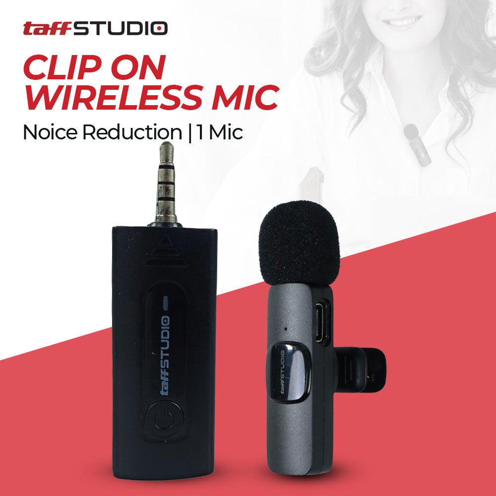 Mic Clip On Wireless K35 Pro