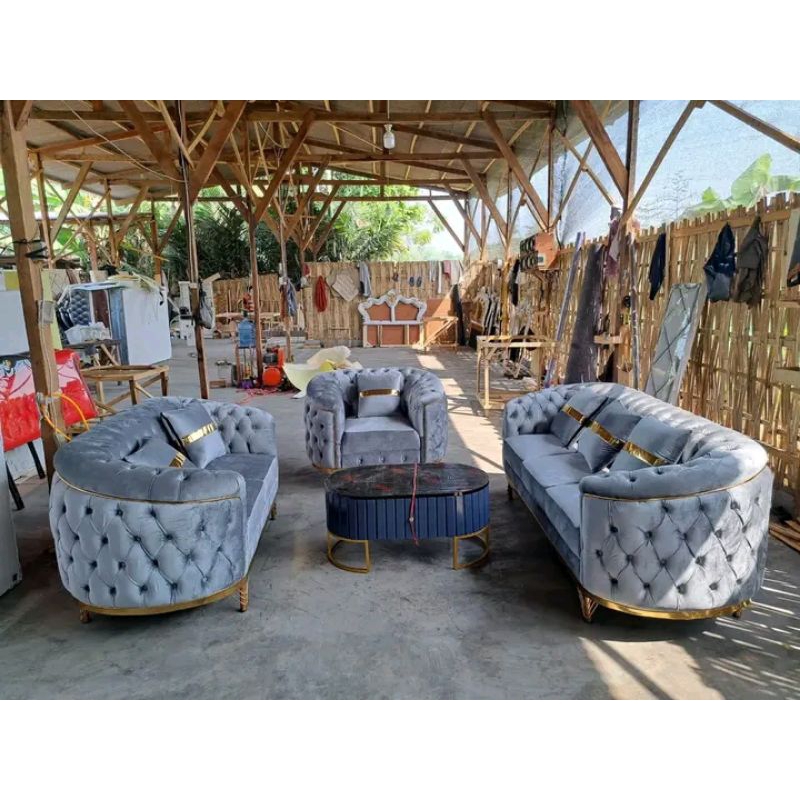 Jual Sofa Turki Terbaru Kursi Tamu Sofa Kancing Kursi Turki Sofa Tamu