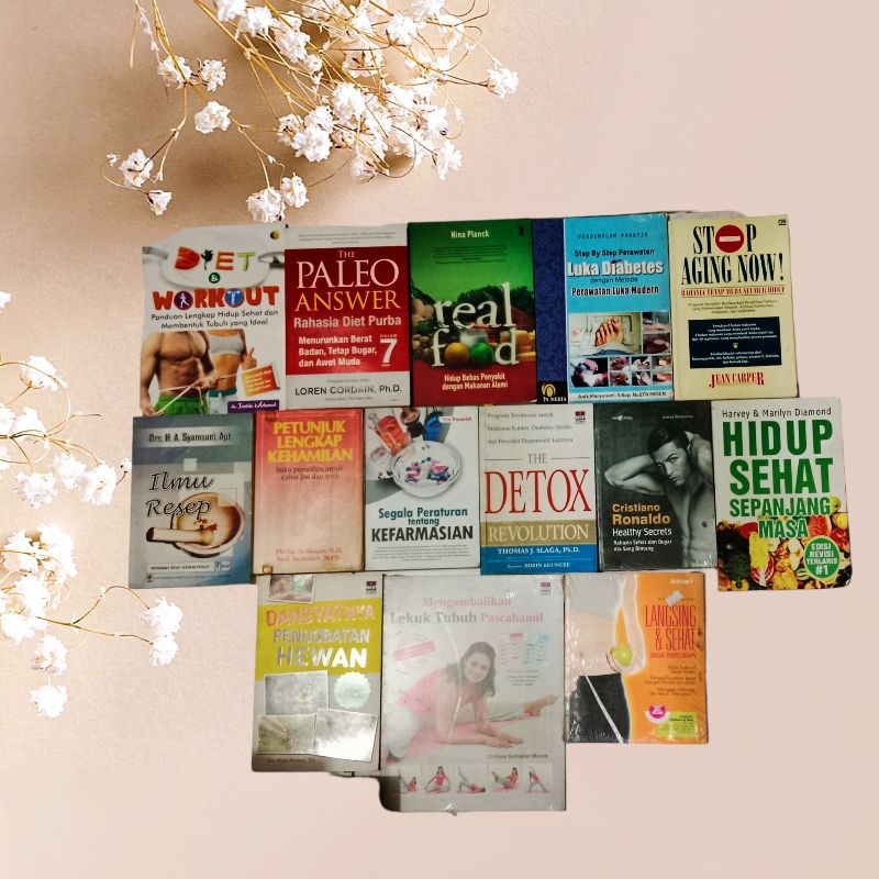 Jual BUKU KESEHATAN / BUKU DIET & HEALTH / BUKU KEFARMASIAN | Shopee ...