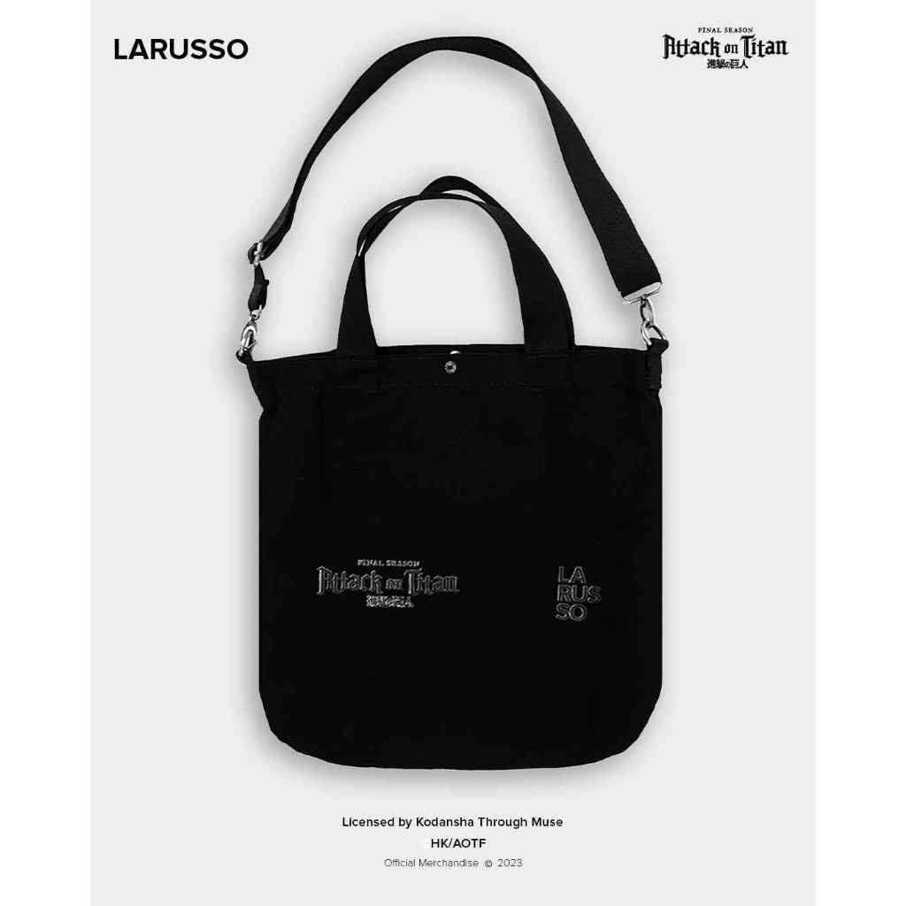 Jual Larusso | Attack on Titan Tote Bag Eren Titan | Shopee Indonesia
