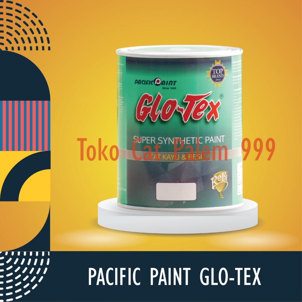 Jual CAT MINYAK UNTUK KAYU / BESI MERK GLOTEX DARI PACIFIC PAINT 1 ...