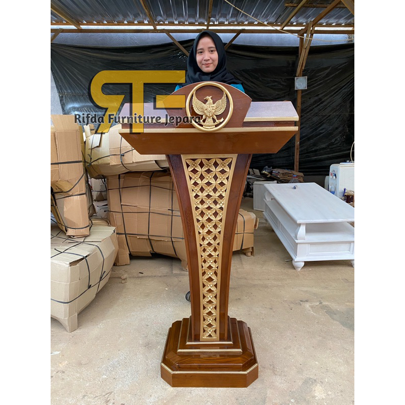 Jual REAL PICT !!! Mimbar Podium Sekolah, Mimbar Podium Garuda, Mimbar ...