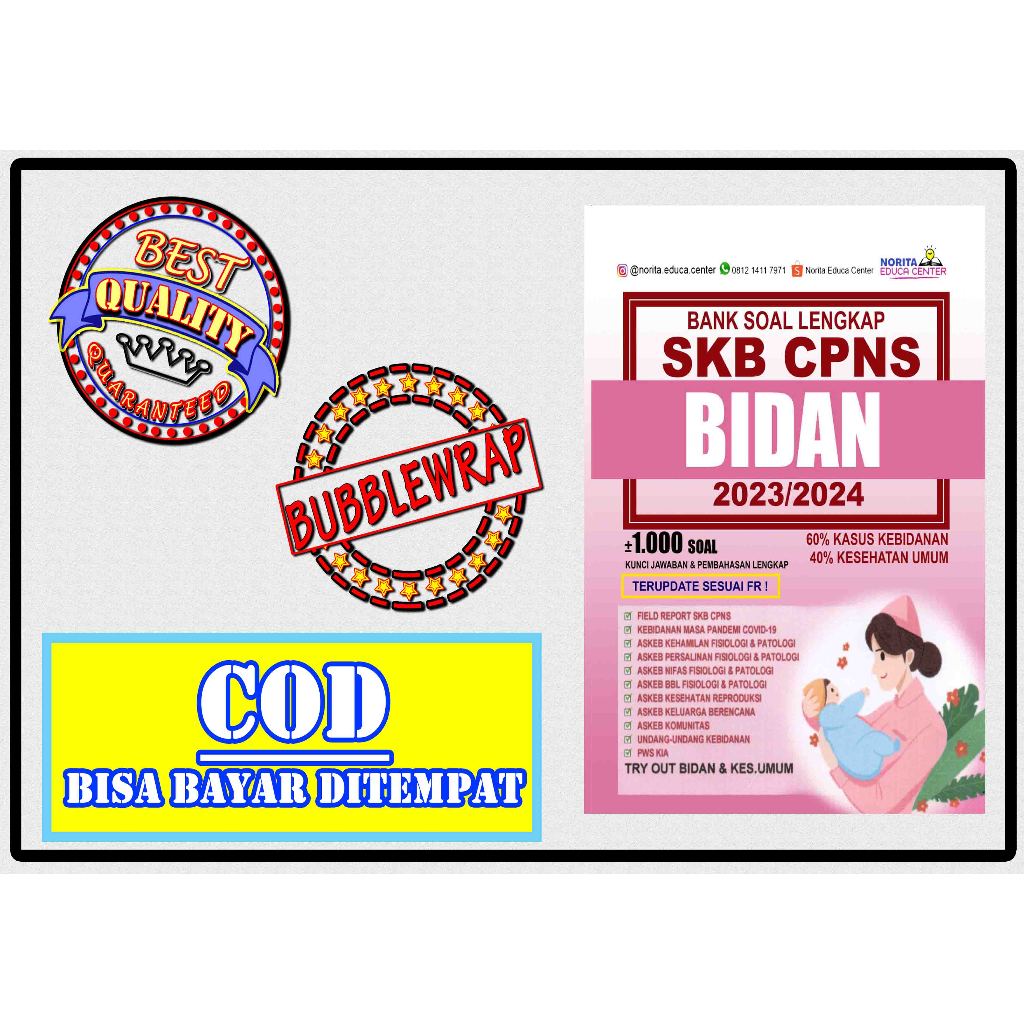 Jual BUKU SKB CPNS BIDAN A5 2023/2024 Shopee Indonesia