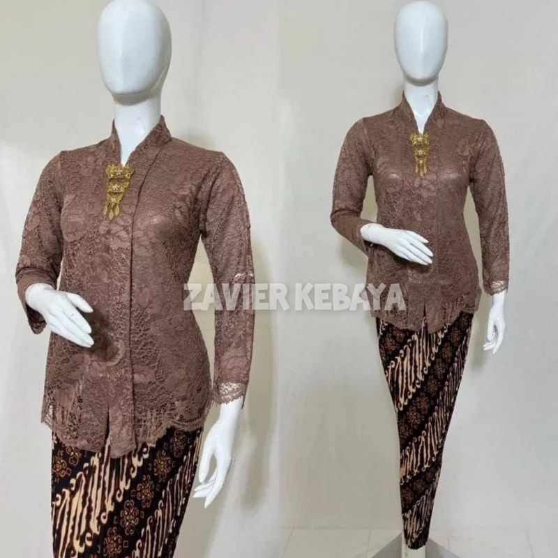 Jual Kebaya Tunik/Tunik Brokat/Kebaya Modern/Kebaya Tile-Kebaya Kartini ...