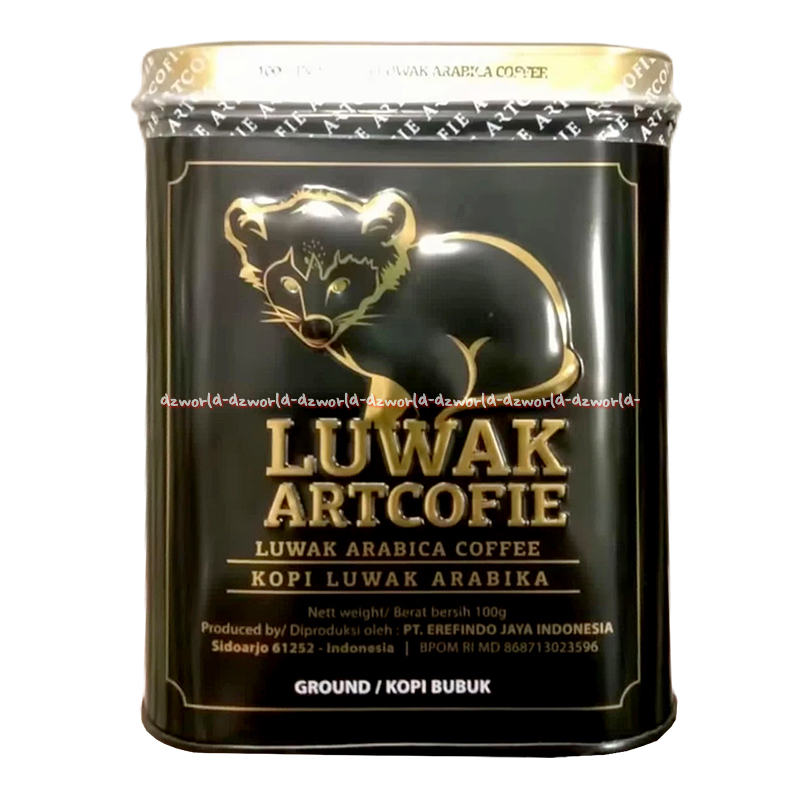 Jual Artcofie Luwak Kopi Arabica Gr Kopi Luwak Bubuk Dengan Keasaman Rendah Yang Aman