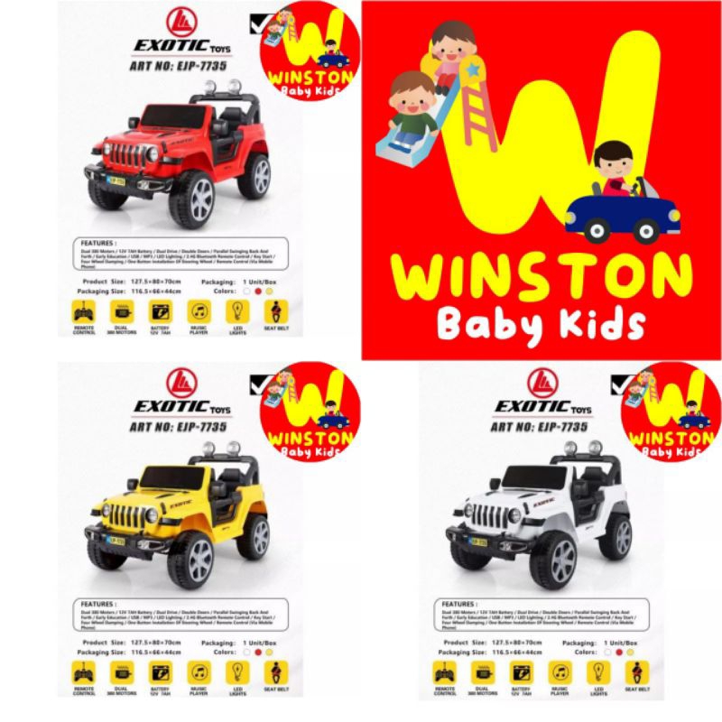 Jual MOBIL AKI OFF ROAD EXOTIC ET 7735 REMOTE CONTROL | Shopee Indonesia