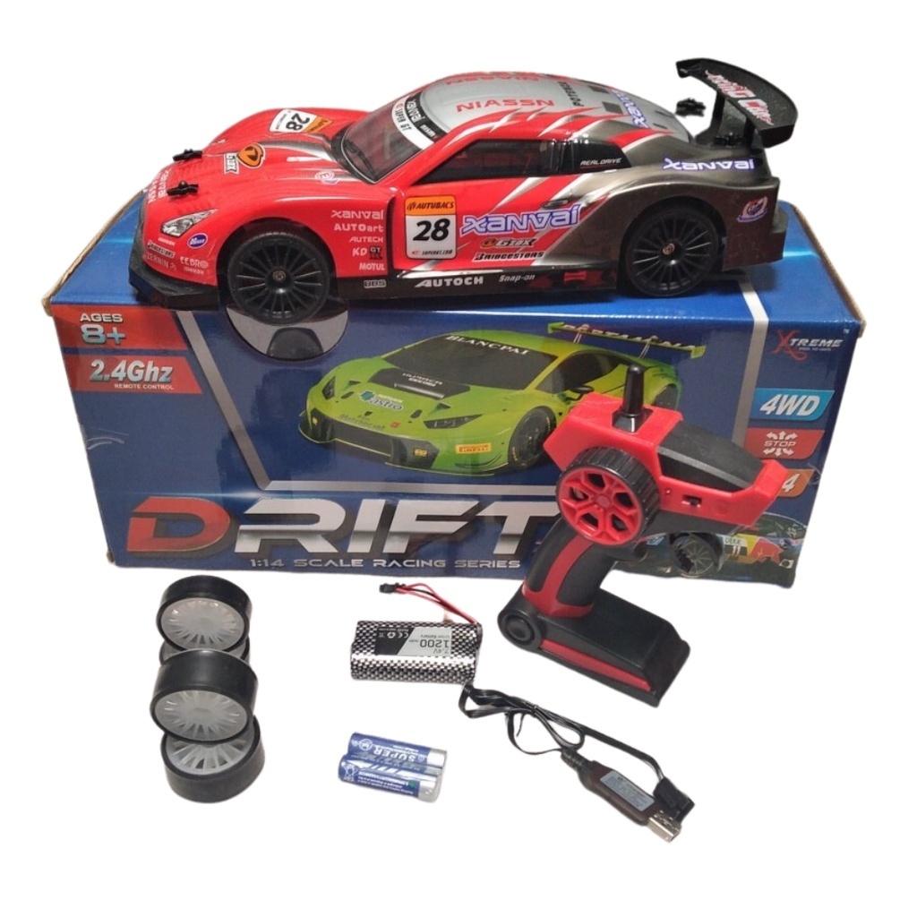 Jual Mainan Remot Control Rc Drift Racing Series 2.4ghz Skala 1:14 381 ...