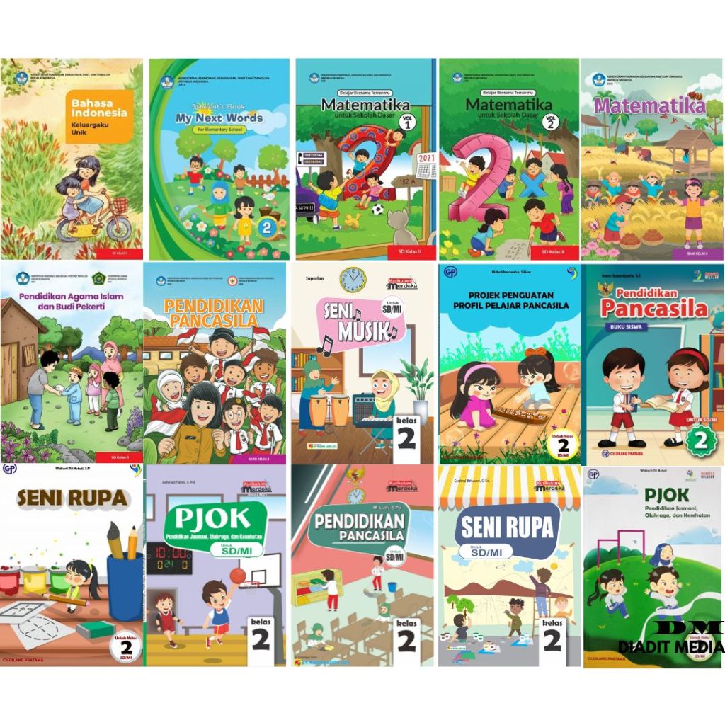 Jual BUKU KURIKULUM MERDEKA KELAS 2 SD/MI - DIKNAS | Shopee Indonesia