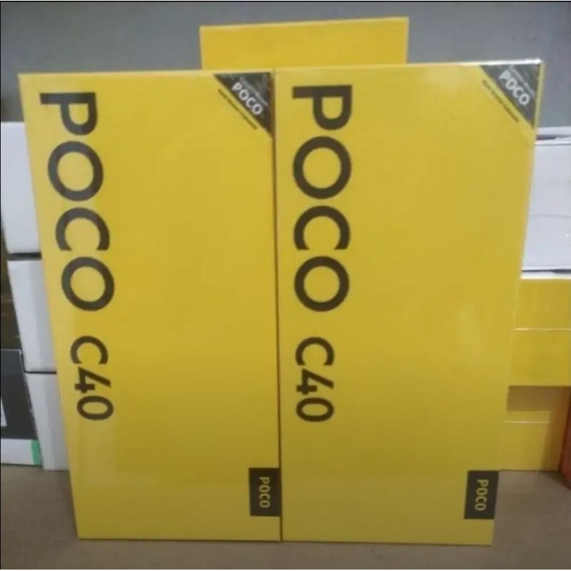 Jual Xiaomi Poco C40 4/64gb ( Baru ) | Shopee Indonesia