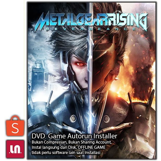 Jual Metal Gear Rising Revengeance - PC DVD Game | Shopee Indonesia