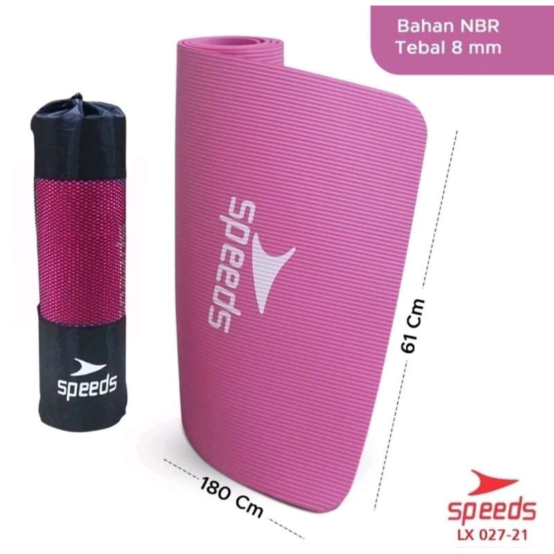 Jual Speeds Matras Yoga Karpet Spons Tikar Olahraga Lantai free Tas ...