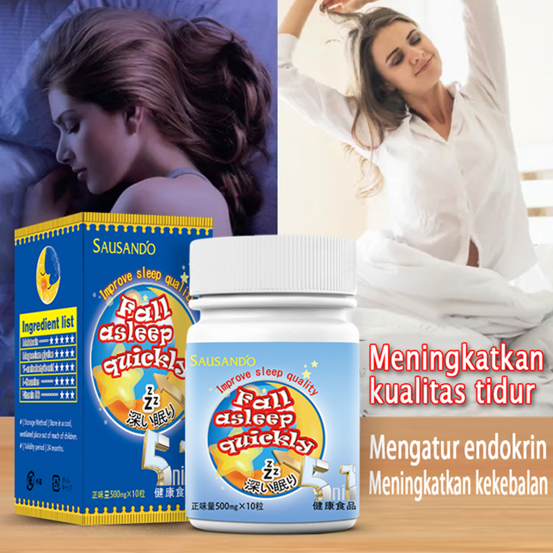 Jual Bersantai di malam hari SAUSANDO Bantuan tidur Insomnia Vitamin B6