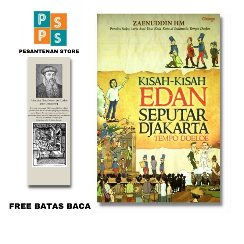 Jual Buku Kisah Kisah Edan Seputar Jakarta Tempo Doeloe Sejarah Jakarta