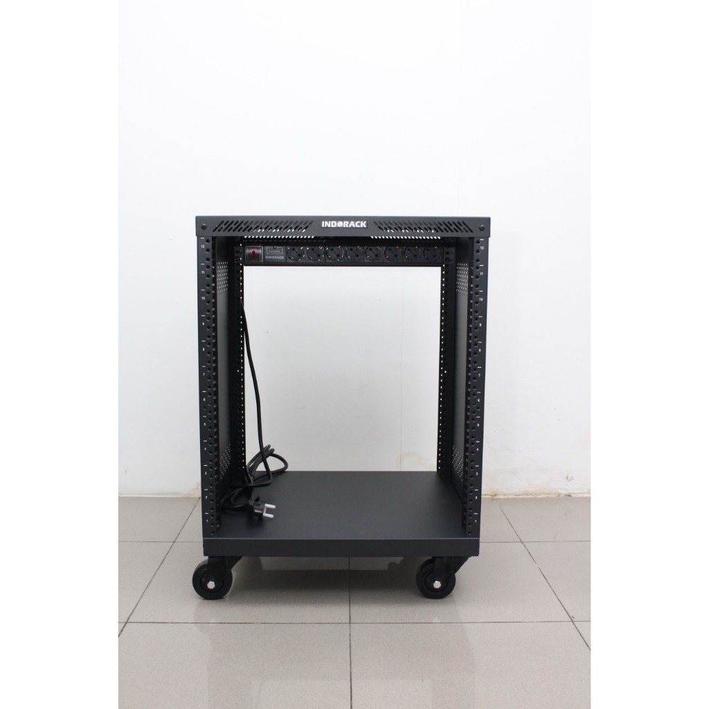 Jual INDORACK SOUND RACK AUDIO SR412 Depth 400mm INDORACK 12U | Shopee ...