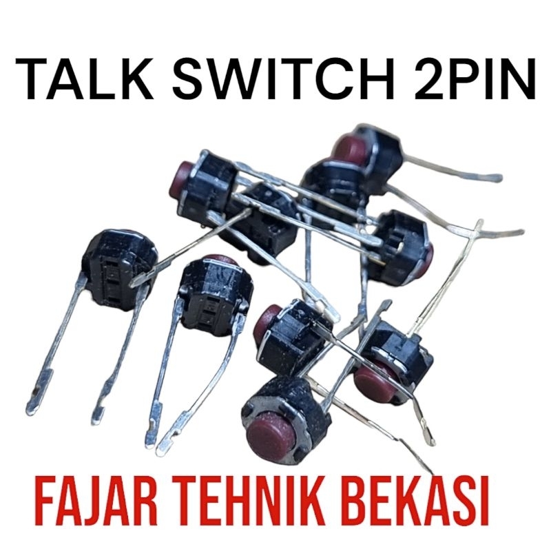 Jual TALK SWITCH TOMBOL PANEL 2 PIN SWITCH MESIN FOTOCOPY TV SHARP 2 ...