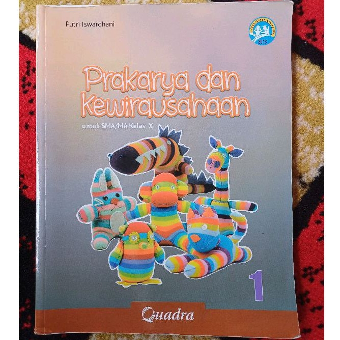 Jual Buku Prakarya Dan Kewirausahaan Kelas 10 QUADRA | Shopee Indonesia