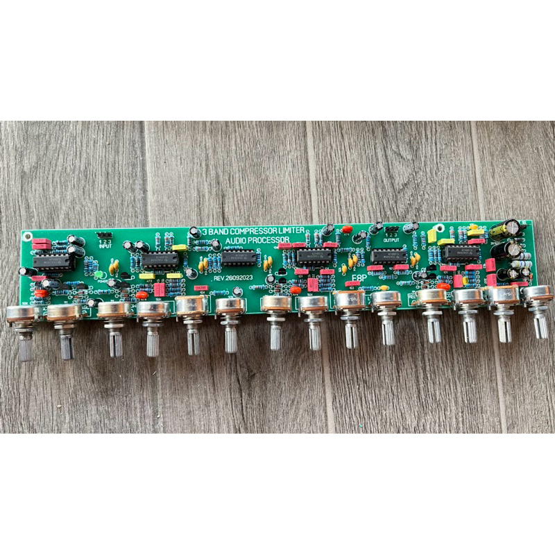 Jual KIT BROADCAST AUDIO PROCESSOR 3 BAND AUDIO COMPRESSOR LIMITER