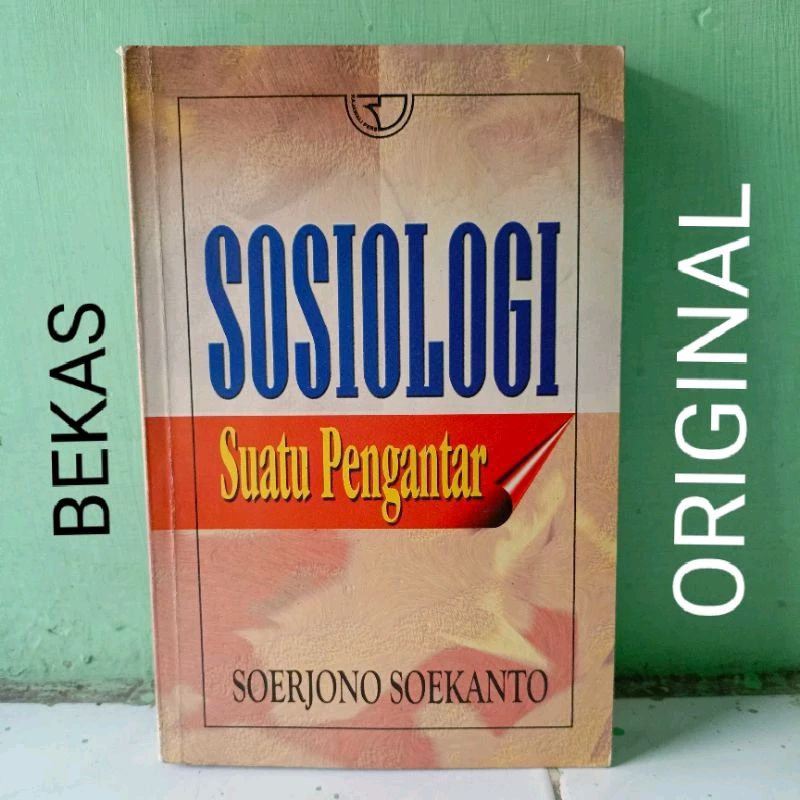 Jual Buku Sosiologi Suatu Pengantar Penerbit PT Raja Grafindo Persada ...