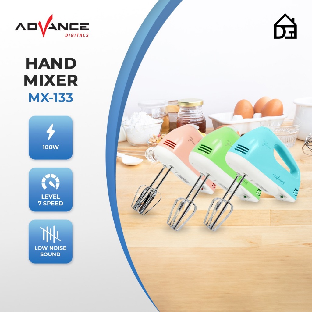 Jual Hand Mixer Advance Mx 133 Mx133 Mixer Tangan Pengaduk Kue