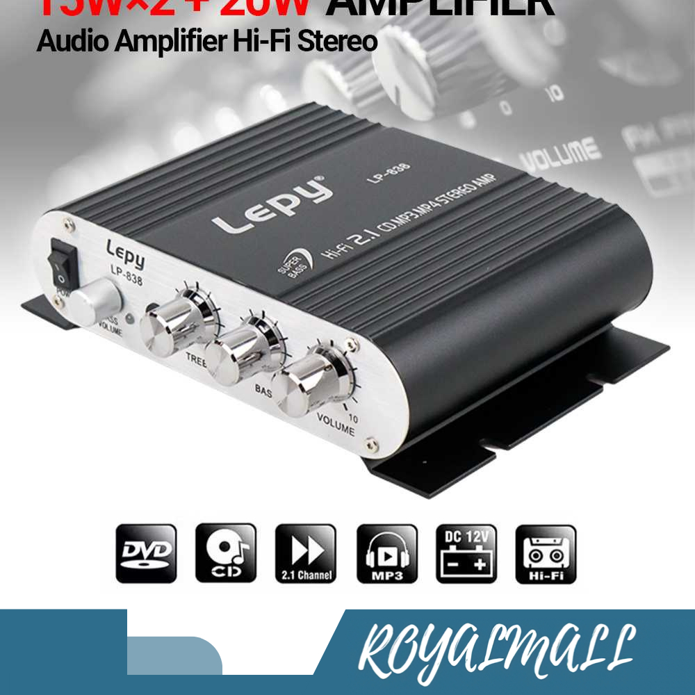 Jual Stereo Amplifier Treble Bass Booster / Amplifier Ampli Amplier