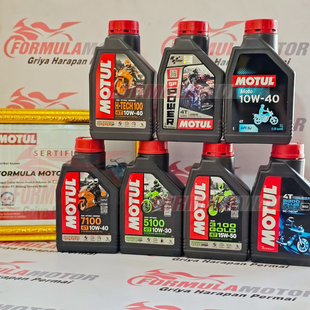 Jual Oli Motul 4T Manual All Series 3000/3100/5100/7100/GP Power/H-Tech ...