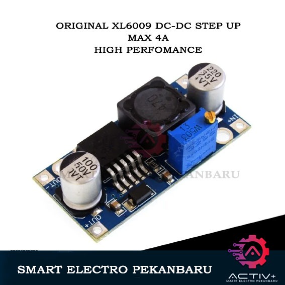 Jual ORIGINAL XL6009E1 STEP UP DC-DC 4A Adjustable Modul XL6009 ...