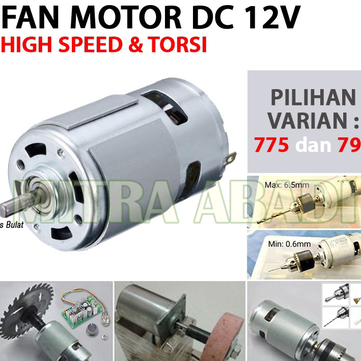 Jual Harga Heboh Fan Motor Dc 12v High Speed And Torsi Shopee Indonesia