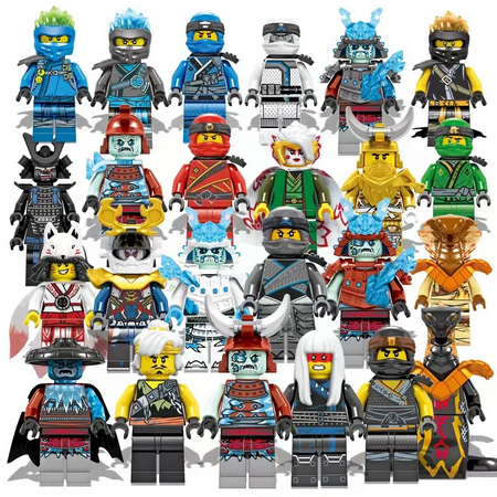 Jual Ninja Go Minifigure 24pcs Lego Toys Ninjago Minifigure Building 