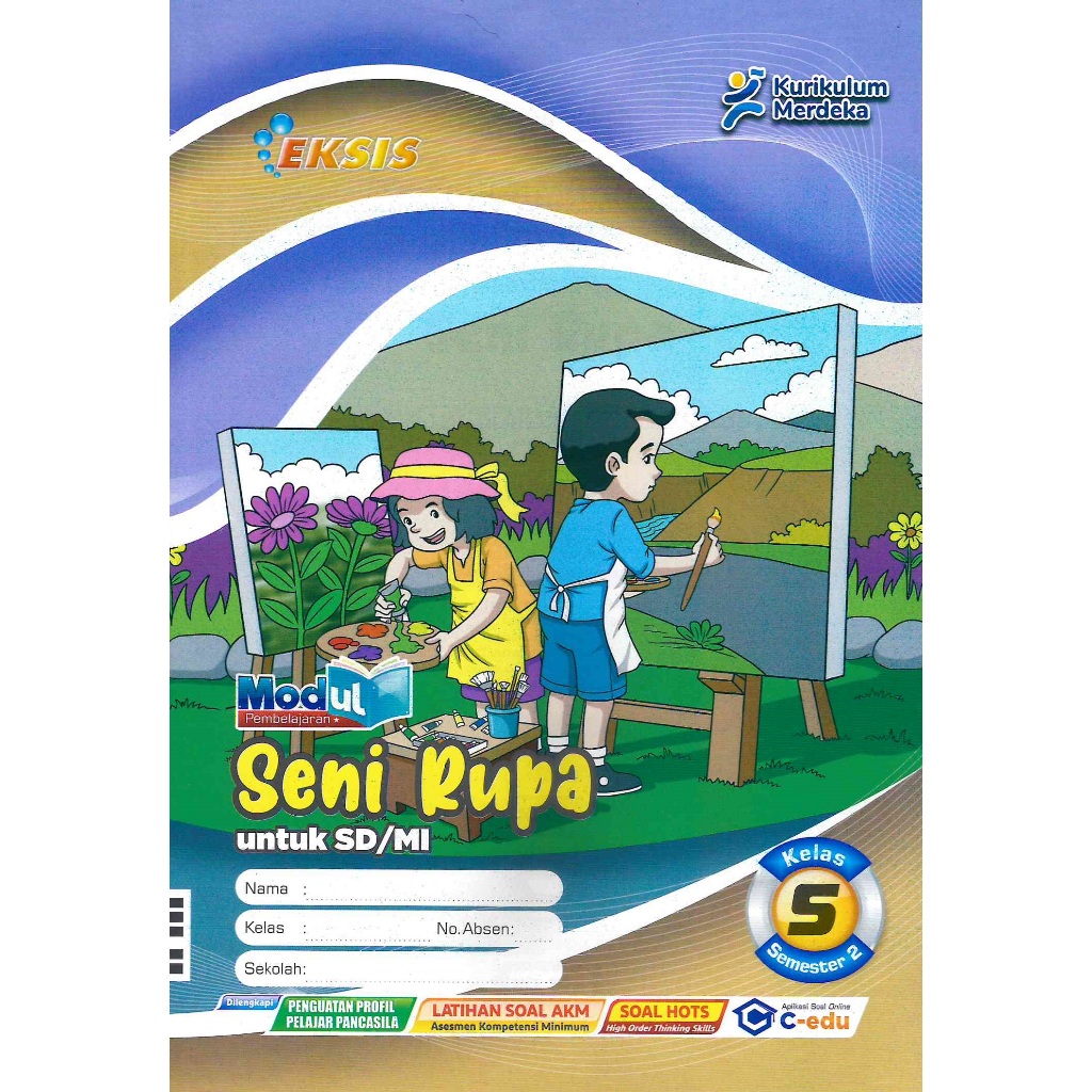 Jual LKS Eksis Seni Rupa Kelas 5 Semester 2 Kurikulum Merdeka | Shopee ...