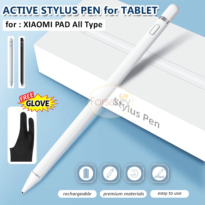 BONUS GLOVE Stylus Pen untuk Xiaomi Redmi Pad SE SE 11  Redmi Pad 6s Pro Mi Pad Mipad Pro 11 Poco Pad Inch  Tab