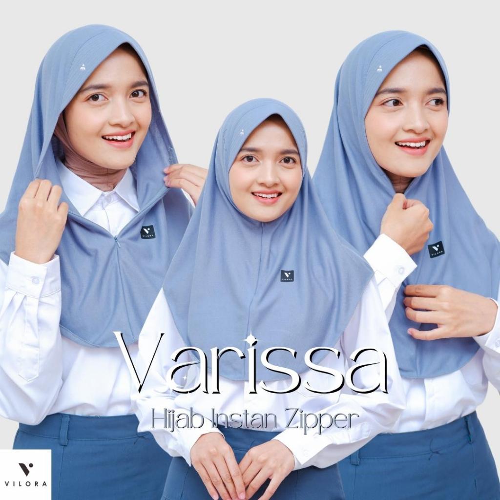Jual Vilora - Varissa Hijab Instan Zipper (Kerudung Sekolah) | Shopee ...