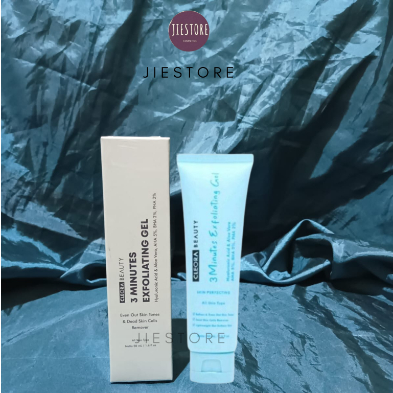 Jual Cleora Exfoliating Gel 50gr With AHA BHA PHA Exfoliasi Wajah
