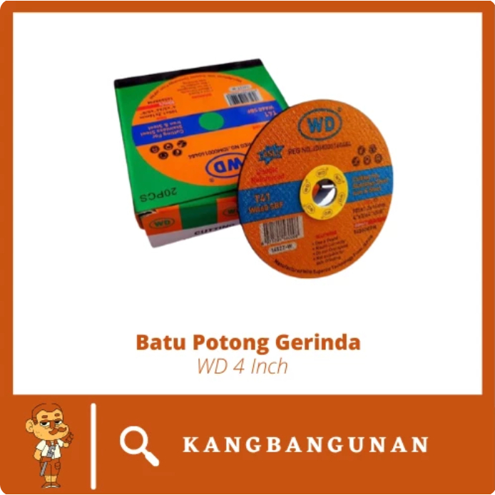 Jual Batu gerinda potong WD 4 inch Asli Original | Shopee Indonesia