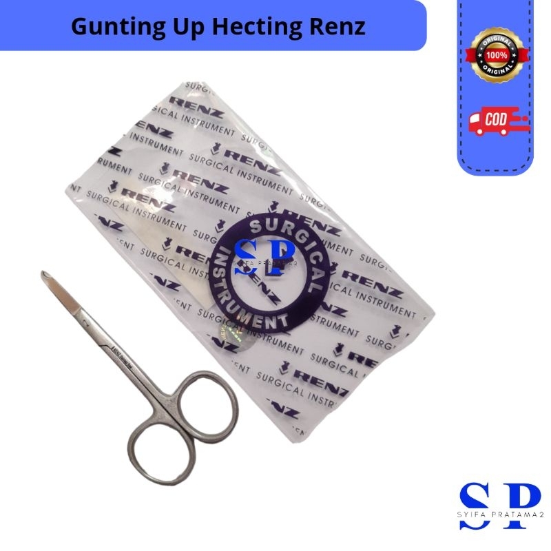 Jual Gunting UP HECTING Renz 9cm / 11,5cm / 13cm Gunting Angkat Jahitan ...