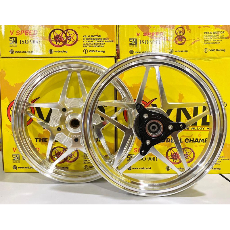 Jual Velg Vnd V Speed X X Aerox Old Aerox New Connected Asli Original Vnd Shopee