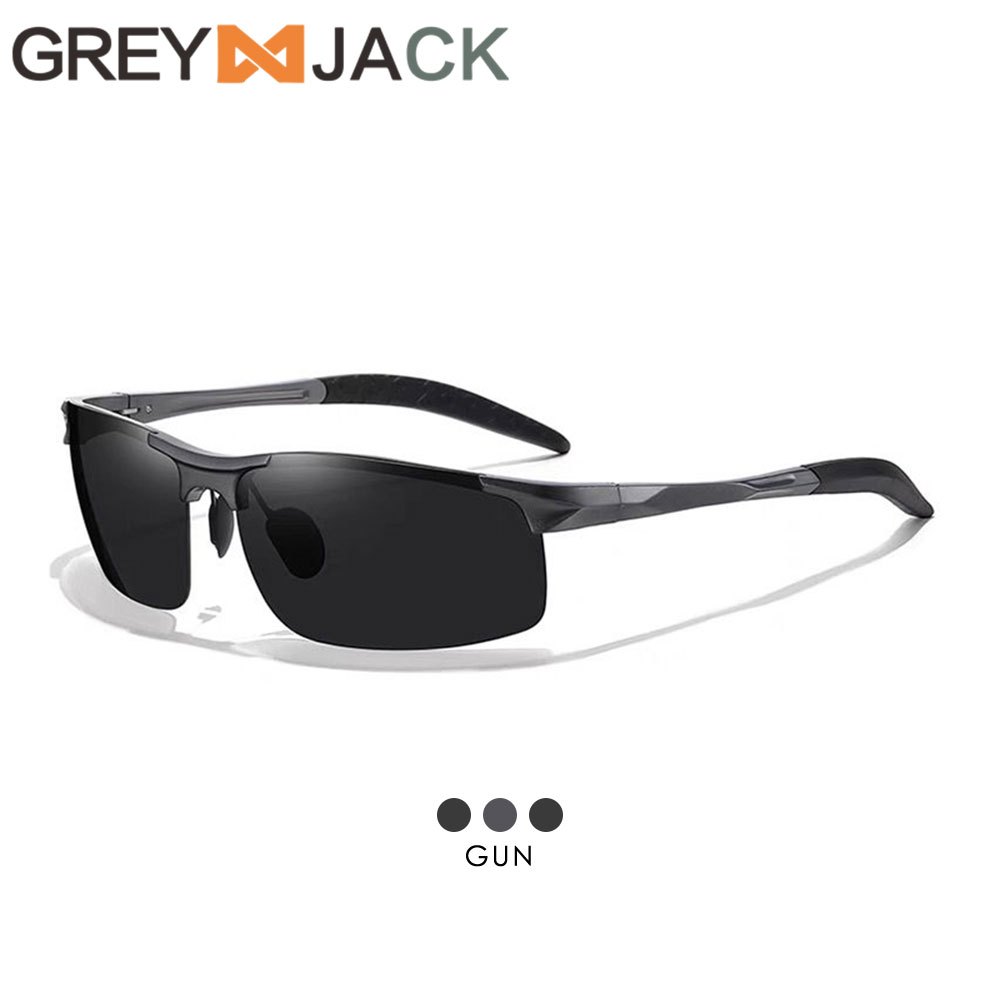 Jual Grey Jack Sunglasses Polarized Anti Silau / Anti UV Aluminium