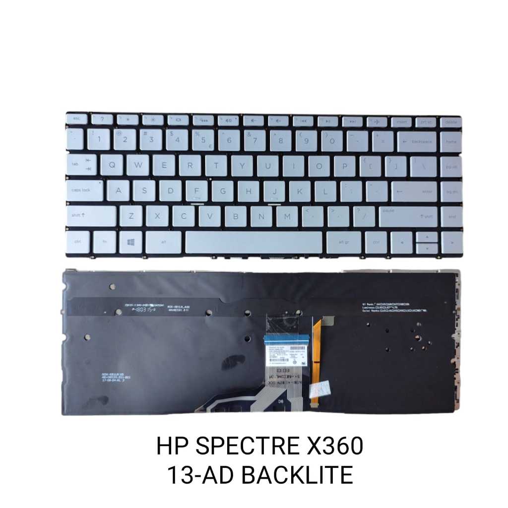 Jual Keyboard HP Spectre x360 13AD TPNW133 13AE 13AP 13AN 13AQ
