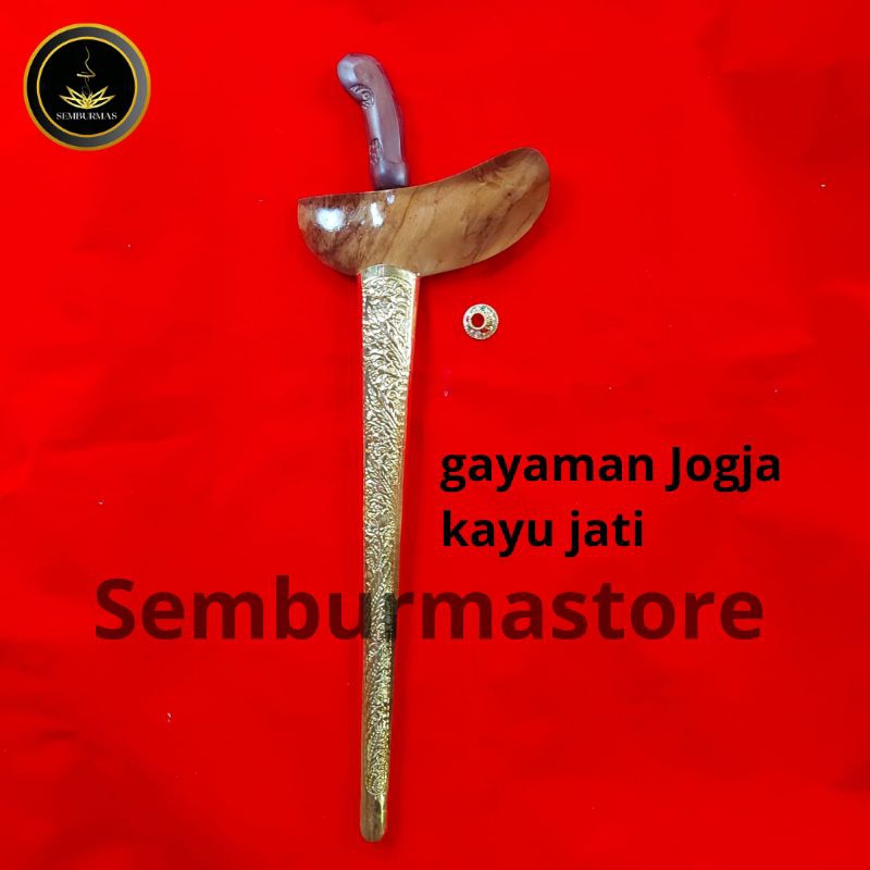 Jual Warangka Keris Gayaman Yogyakarta (Jogja) Full Set- Kayu Jati ...