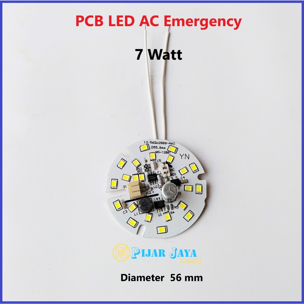 Jual PCB LED AC Emergency Watt Lengkap 7W 9W 12W 15W Mesin Lampu ...